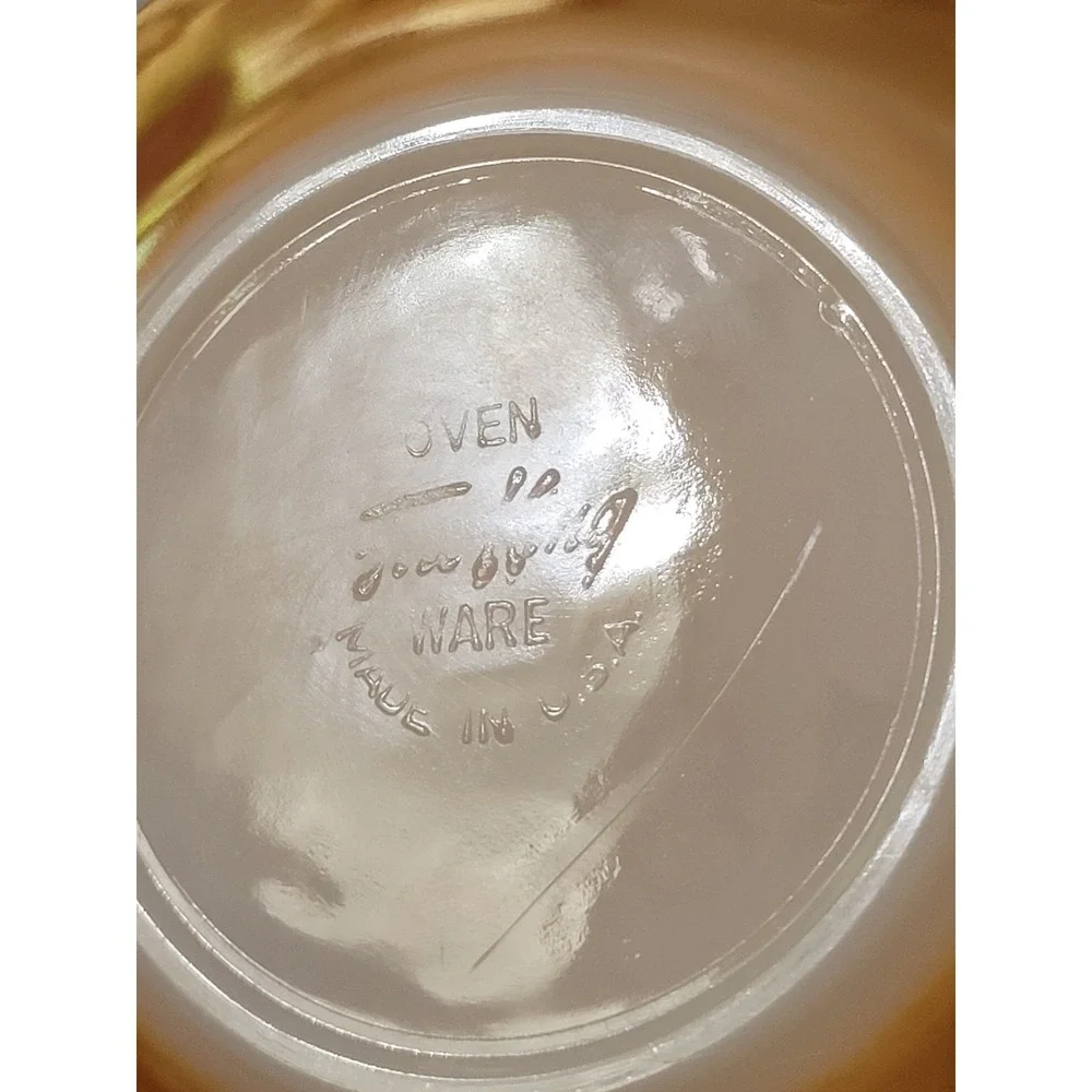 Fire King Peach Lustre Saucer Dish 6